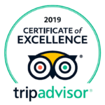 Certificate of Excellence Tripadvisor 2019